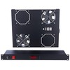Intellinet aušinimo skydelis 2x23W stovas 19" lubos su termostatu