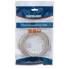 Intracom INTELLINET tinklo kabelis Cat6 U/UTP RJ45 vyriškas / RJ45 vyriškas 5,0 m 14 pėdų. Pilka