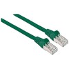 Intellinet tinklo sprendimų kabelis RJ-45, Cat6a, CU, S/FTP, 20m, žalias 737111