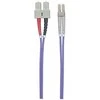 Intellinet Network Solutions LC šviesolaidinis kabelis - SC 5m Violetinė (751056)