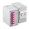 Efb Elektronik EFB 53705.3v2b Priekinis skydelis DIN bėgelio paskirstymo dėžutei 53705.1v3, 6x SC Simp/LC Dupl