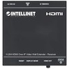 System przekazu sygnału AV Intellinet Network Solutions Intellinet 208345, 1920 x 1080 pikselių, AV receiver, 500 m, Juodas, HDCP