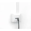Intellinet Network Solutions Intellinet Lizdas jungiama į tinklą podtynkowe 2x RJ45 Cat6a 10G, STP, balta