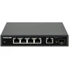 Šakotuvas Intellinet 561822 jungiklis Gigabit 4x RJ45 PoE+, 1x RJ45 Uplink, 1x lizdas SFP
