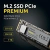 Intenso Premium 250 GB, SSD - PCIe 3.0 x4, NVMe 1.3, M.2 2280