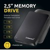 Kietasis diskas Dysk zewnętrzny HDD Intenso 2,5" Memory Drive 5 TB, zewnętrzna płyta grzewcza (juoda, micro-USB-B 3.2 Gen 1 (5 Gbit/s))
