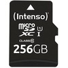 Atminties kortelė „Intenso Micro SDXC“ 256 GB 10 klasės UHS-I U1 našumas