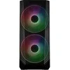 Inter-Tech IT-3503 Airstream, Tower-case - juodas, Tempered Glass