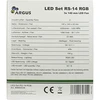 Inter-Tech Argus RS-14 RGB 140mm (3 vnt.)