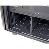 Inter tech Chassis IT-3303 Hornet žaidimų bokštas, ATX, 1xUSB3.0, 2xUSB2.0, maitinimo šaltinis pasirinktinai, lango šoninis skydelis, LED juostelės priekyje, 120 mm ARGB ventiliatorius, Juodas