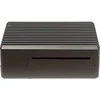 Inter-Tech ODS-716 dėklas, skirtas Raspberry Pi 4B, juodas, skirtas Raspberry Pi 4 Modell B