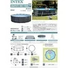 Karkasinis baseinas INTEX Graphite Gray Panel 4.78x1.24m