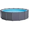 Karkasinis baseinas INTEX Graphite Gray Panel 4.78x1.24m
