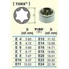 1/2" Torx galvutė KOKEN 4325 E10