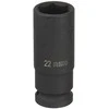 Prailginta šešiakampė smūginė galvutė 22mm 1/2" Irimo blisteryje