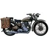 Italeri Triumph 3HW motociklo modelis 1/9, plastikinis rinkinys