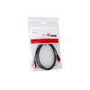 Equip 119342 HDMI kabelis 2 m HDMI A tipo (standartinis) Juoda, Raudona
