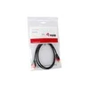 Equip 119342 HDMI kabelis 2 m HDMI A tipo (standartinis) Juoda, Raudona