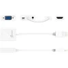 J5 Create J5sukurkite HDMI į VGA adapterį (HDMI m - VGA f 3.5mm Audio f 10cm; spalvota balta) JDA213-N
