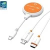J5 Create j5create JVAW62 ScreenCast USB-C® Wireless Ekranas HDMI™ Extender, Baltas and Oranžinis