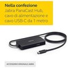 Gn Audio JABRA PANACAST USB HUB USB-C/INCL 3 PINS UK CHARGER