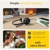 Jabra Ausinės 25089-899-899 / EV250M3 Juodas