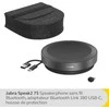 Jabra Speak2 75 UC Link 380c Belaidis Konferencinis garsiakalbis, Bluetooth, USB-C, Dark Pilkas
