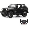 Jamara Jeep Wrangler JL 1:14 juodas 6+