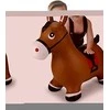 Pferd Jamara Jamara Hopping animal horse ruda with pump zabawka dmuchana