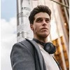 Lengvos ir patogios Ausinės JBL Tune 500 Pure Bass sound su mikrofonu mėlynos