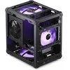Jonsbo C6 Micro-ATX kompiuterio korpusas – juodos spalvos