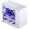 Jonsbo D31 Micro-ATX kompiuterio korpusas, Tempered Glass – baltos spalvos
