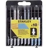 Pjūklelių komplektas Stanley STA28050-XJ; 10 vnt.