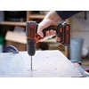 Akumuliatorinis gręžtuvas-suktuvas Black &amp; Decker BDCDC18BAFC + 2x1.5Ah + antgalių rinkinys