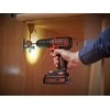 Black &amp; Decker Juodas+DECKER WIERTARKO-suktuvas 18V 2x1.5Ah BDCDC18B