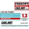 Nešiojamas stereo automobilis KENWOOD KD-T702BT (Bluetooth, CD + USB + AUX)
