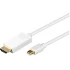 Kabelis MicroConnect DisplayPort Mini – HDMI 1m balta (MDPHDMI1-4K)