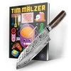 Carruzzo Kai Shun Premier Tim Mälzer Santoku Peilis + Book
