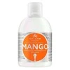 Atkuriamasis plaukų šampūnas sausiems plaukams su mango aliejumi Kallos MANGO Moisture Repair Šampūnas 1000 ml