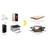 Kanex USB-C į USB3.0 adapteris – DuraBraid™ – Kosminė pilka – 8,25 colio / 21 cm
