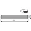 Kanlux Korpusas yra sandariai su vienpusiu maitinimo šaltiniu G13 220- 240V AC LED LRLT PLUS-258 / 4LED / PC (22801)