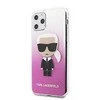 Dėklas Karl Lagerfeld KLHCN58TRDFKPI iPhone 11 Pro rožinė/pink Gradient Ikonik Karl