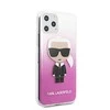 Dėklas Karl Lagerfeld KLHCN58TRDFKPI iPhone 11 Pro rožinė/pink Gradient Ikonik Karl