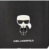 Karl Lagerfeld krepšys 6,7" dėklas Saffiano Ikonik Karl`s (KLHCP12LOPHKMK) juodos spalvos