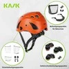 Italija Kask SuperPlasma PL baltas aukštalipio šalmas