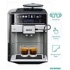 SIEMENS Kavos aparatas TE655203RW Slėgis 15 bar, Su pieno plakikliu, Automatinis, 1500 W, Juodas/ stainless steel