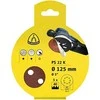KLINGSPOR SAVIKAMPIS TRIKAMPIS ABRAZYVINIS DISKAS 96mm PS22K storio. 60 GLS15 /50 vnt.