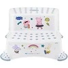 KEEEPER dvigubas laiptelis PEPPA, baltas, 10032