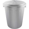 Keeeper Atkritumu tvertne Mats 50L Maxi O50x55cm sudraba krasa