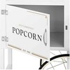 Royal Catering Vežimėlis bazė kukurūzų spragėsių mašinai su retro spintele 51 x 37 cm - balta ir-auksinė